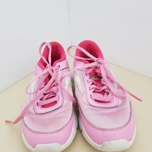 Reebok Vibrant Pink Lace-Up Sneakers